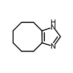 CAS#: 6200-66-4， 4,5,6,7,8,9-Hexahydro-1H-Cycloocta[d]Imidazole