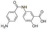 CAS#: 6201-78-1， 5-[(4-Aminobenzoyl)Amino]Salicylic Acid