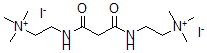 CAS#: 62055-14-5， Malonylbis(iminoethylene)bis(trimethylammonium iodide)