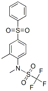CAS#: 62059-53-4， Trifluoro-N-Methyl-N-[2-Methyl-4-(Phenylsulfonyl)Phenyl]Methanesulfonamide