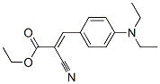structure of CAS# 62134-40-1, 2-Cyano-3-[4-(Diethylamino)Phenyl]Acrylic Acid Ethyl Ester;(Z)-2-Cyano-3-(4-Diethylaminophenyl)Prop-2-Enoic Acid Ethyl Ester;(Z)-2-Cyano-3-(4-Diethylaminophenyl)Acrylic Acid Ethyl Ester;2-Propenoic Acid, 2-Cyano-3-[4-(Diethylamino)Phenyl]-, Ethyl Ester