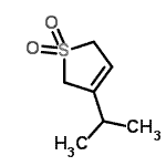 CAS#: 62157-92-0， 3-Isopropyl-2,5-Dihydrothiophene 1,1-Dioxide