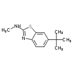 CAS#: 62194-27-8， N-Methyl-6-(2-Methyl-2-Propanyl)-1,3-Benzothiazol-2-Amine