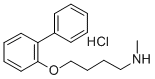CAS#: 62232-79-5， N-Methyl-N-(4-(2-Biphenylyloxy)Butyl)Amine Hydrochloride