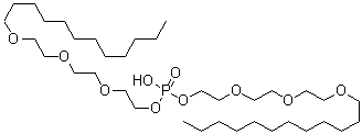 CAS#: 62249-18-7， 2-[2-[2-(Dodecyloxy)Ethoxy]Ethoxy]-Ethanol Hydrogen Phosphate