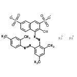CAS#: 6226-81-9， Disodium 4-({2-[(2,4-Dimethylphenyl)Diazenyl]-4,6-Dimethylphenyl}Diazenyl)-3-Hydroxy-2,7-Naphthalenedisulfonate