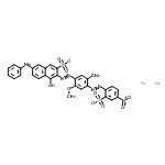 CAS#: 6227-15-2， Disodium 7-Anilino-4-Hydroxy-3-({2-Methoxy-5-Methyl-4-[(4-Nitro-2-Sulfonatophenyl)Diazenyl]Phenyl}Diazenyl)-2-Naphthalenesulfonate