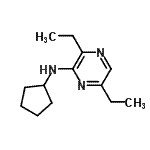 CAS#: 622835-15-8， N-Cyclopentyl-3,6-diethyl-2-pyrazinamine