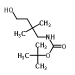 CAS#: 622865-34-3， 2-Methyl-2-propanyl (4-hydroxy-2,2-dimethylbutyl)carbamate