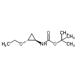 CAS#: 623155-20-4， 2-Methyl-2-propanyl [(1R,2R)-2-ethoxycyclopropyl]carbamate