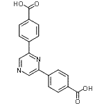 CAS#: 623157-25-5， 4,4'-(2,6-Pyrazinediyl)dibenzoic acid