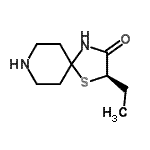 CAS#: 623168-39-8， (2R)-2-Ethyl-1-thia-4,8-diazaspiro[4.5]decan-3-one