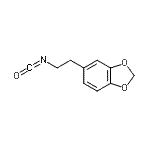 CAS#: 62334-09-2， 5-(2-Isocyanatoethyl)-1,3-Benzodioxole