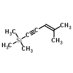 CAS#: 62338-12-9， Trimethyl(4-Methyl-3-Penten-1-Yn-1-Yl)Silane