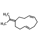 CAS#: 62338-55-0， (1E,5Z)-9-Isopropylidene-1,5-Cycloundecadiene