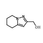 structure of CAS# 623564-49-8, 4,5,6,7-Tetrahydropyrazolo[1,5-a]pyridin-2-ylmethanol;(4,5,6,7-tetrahydropyrazolo[1,5-a]pyridin-2-yl)methanol;4,5,6,7-tetrahydro-Pyrazolo[1,5-a]pyridine-2-methanol