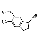 CAS#: 623572-70-3， 6-Methoxy-5-methyl-1-indanecarbonitrile