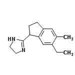 CAS#: 623573-17-1， 2-(6-Ethyl-5-methyl-2,3-dihydro-1H-inden-1-yl)-4,5-dihydro-1H-imidazole