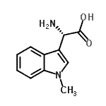 CAS#: 623582-99-0， (2S)-Amino(1-methyl-1H-indol-3-yl)acetic acid