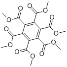 structure of CAS# 6237-59-8, Benzenehexacarboxylic Acid Hexamethyl Ester;Benzene-1,2,3,4,5,6-Hexacarboxylic Acid Hexamethyl Ester;Benzenehexacarboxylic Acid, Hexamethyl Ester;Hexamethyl Benzenehexacarboxylate