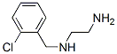 structure of CAS# 6241-46-9, N-(2-Chlorobenzyl)Ethylenediamine;2-Aminoethyl-(2-Chlorobenzyl)Amine;2-Chlorobenzylethylenediamine;4-12-00-02363 (Beilstein Handbook Reference)