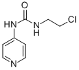 结构式 CAS# 62491-96-7, 1-(2-氯-乙基)-3-吡啶-4-基-脲