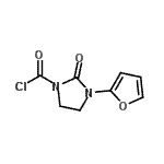 CAS#: 62492-31-3， 3-(2-Furyl)-2-Oxo-1-Imidazolidinecarbonyl Chloride