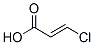 structure of CAS# 625-40-1, 3-Chloro-2-Propenoic Acid;3-Chloroprop-2-Enoic Acid;(E)-3-Chloroacrylic Acid;3-Chloroacrylic Acid