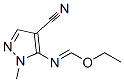 CAS#: 62564-58-3， 5-(Ethoxymethylideneamino)-1-Methyl-Pyrazole-4-Carbonitrile