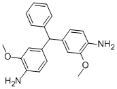 CAS#: 6259-05-8， 4,4'-Diamino-3,3'-Dimethoxytriphenylmethane