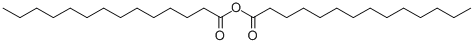 structure of CAS# 626-29-9, Myristic Anhydride;Tetradecanoic Acid 1-Oxotetradecyl Ester;Myristic Acid Tetradecanoyl Ester;Myristic Anhydride