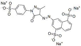 CAS#: 62609-95-4， Trisodium 3-[[4,5-Dihydro-3-Methyl-5-Oxo-1-(4-Sulphonatophenyl)-1H-Pyrazol-4-Yl]Azo]Naphthalene-1,5-Disulphonate