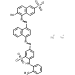 CAS#: 6262-08-4， Disodium 6-Hydroxy-5-{[4-({4-[(2-Methylphenyl)Amino]-3-Sulfonatophenyl}Diazenyl)-1-Naphthyl]Diazenyl}-2-Naphthalenesulfonate