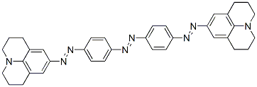 CAS#: 62635-31-8， 9,9'-[Azobis(p-Phenyleneazo)]Bis[2,3,6,7-Tetrahydro-1H,5H-Benzo[ij]Quinolizine]