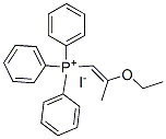 CAS 登录号：62639-97-8， (2-乙氧基-1-丙烯基)三苯基鏻碘化物