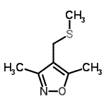 CAS#: 62679-06-5， 3,5-Dimethyl-4-[(Methylsulfanyl)Methyl]-1,2-Oxazole