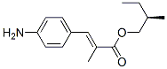 CAS#: 62742-51-2， (R)-3-(4-Aminophenyl)-2-Methylpropenoic Acid 2-Methylbutyl Ester