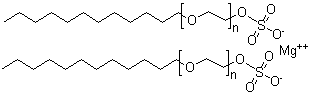 CAS#: 62755-21-9， Magnesium laureth sulfate
