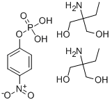 structure of CAS# 62796-28-5, p-Nitrophenyl Phosphate Di(2-Amino-2-Ethyl-1,3-Propanediol) Salt;2-Amino-2-Ethyl-Propane-1,3-Diol;(4-Nitrophenyl) Dihydrogen Phosphate;Phosphoric Acid, Mono(4-Nitrophenyl) Ester, Compd. With 2-Amino-2-Ethyl-1,3-Propanediol (1:2)