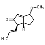 CAS#: 628317-36-2， (1R,4R,6aR)-4-Methoxy-1-[(1E)-1-propen-1-yl]-4,5,6,6a-tetrahydro-2(1H)-pentalenone