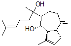CAS#: 62858-25-7， 1,3a,4,5,6,7,8,8alpha-Octahydro-4-Hydroxy-alpha,3-Dimethyl-8-Methylene-alpha-(4-Methyl-3-Pentenyl)-5-Azulenemethanol