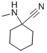 structure of CAS# 6289-40-3, 1-(Methylamino)-Cyclohexanecarbonitrile;1-Methylamino-1-Cyclohexanecarbonitrile;Cyclohexanecarbonitrile, 1-(Methylamino)-;Nsc 5660