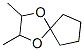 CAS#: 6290-15-9， 2,3-Dimethyl-1,4-Dioxaspiro[4.4]Nonane