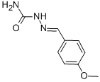 结构式 CAS# 6292-71-3, 4-甲氧基苯甲醛缩氨基脲