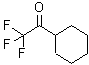 结构式 CAS# 6302-04-1, 1-环己基-2,2,2-三氟-乙酮