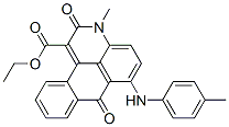 CAS#: 63059-39-2， 2,7-Dihydro-3-Methyl-6-[(4-Methylphenyl)Amino]-2,7-Dioxo-3H-Dibenz[f,ij]Isoquinoline-1-Carboxylic Acid Ethyl Ester