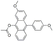CAS 登录号：6307-00-2， [2-甲氧基-10-(4-甲氧基苯基)蒽-9-基]乙酸酯