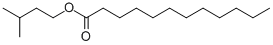 structure of CAS# 6309-51-9, Isoamyl Laurate;Isopentyl Dodecanoate;Dodecanoic Acid Isopentyl Ester;Lauric Acid Isoamyl Ester