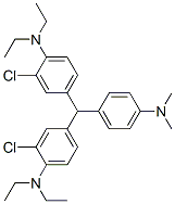 CAS#: 6310-61-8， 2-Chloro-4-[(3-Chloro-4-Diethylamino-Phenyl)-(4-Dimethylaminophenyl)Methyl]-N,N-Diethyl-Aniline
