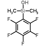 CAS#: 63107-86-8， Dimethyl(Pentafluorophenyl)Silanol